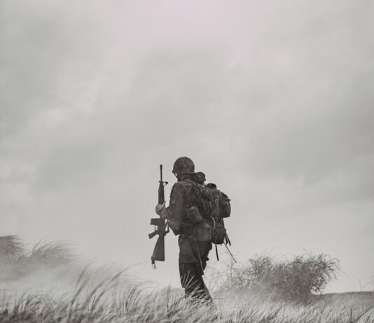 보훈보상 대상자 등 8300여 명 자동차세 50% 감면 grayscale photo of man in black jacket and pants holding rifle